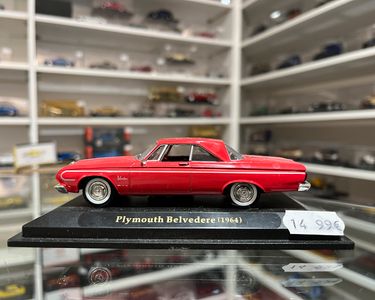 Plymouth Belvedere 1964 Rouge – Universal Hobbies Eagle Collectibles 1/43