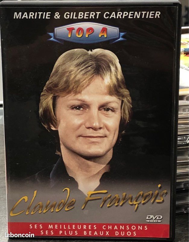 Dvd video Top A Claude francois (maritie & Gilbert Carpentier) (image 1)