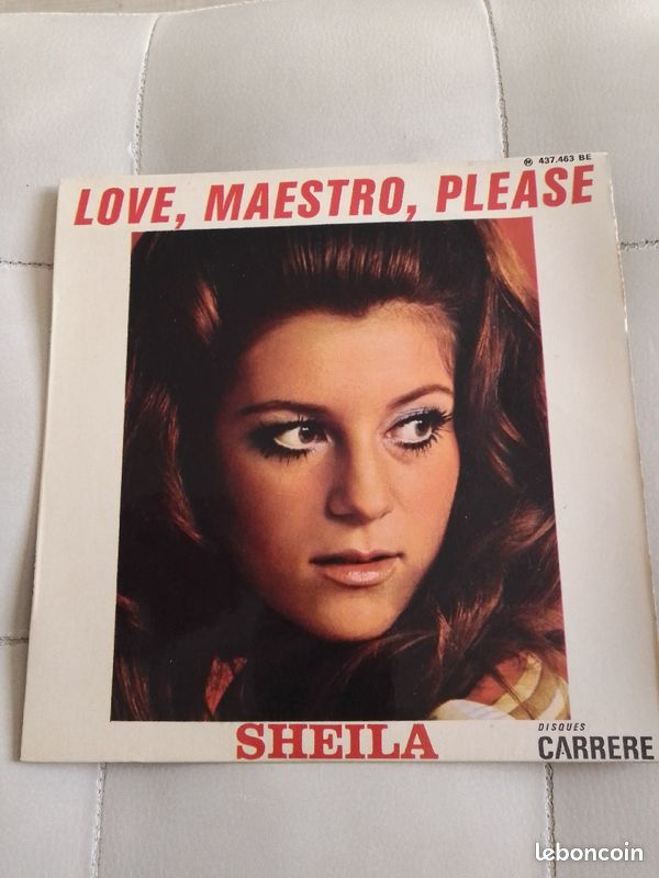 Disque vinyl 45-tours SHEILA (image 1)