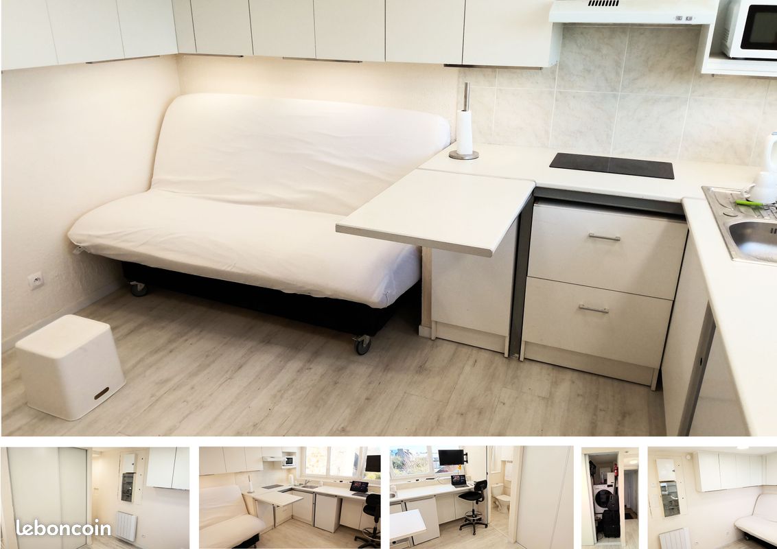 Appartement 2 pièces 19 m² · à Saint-Brieuc · 19 m² · 360 €