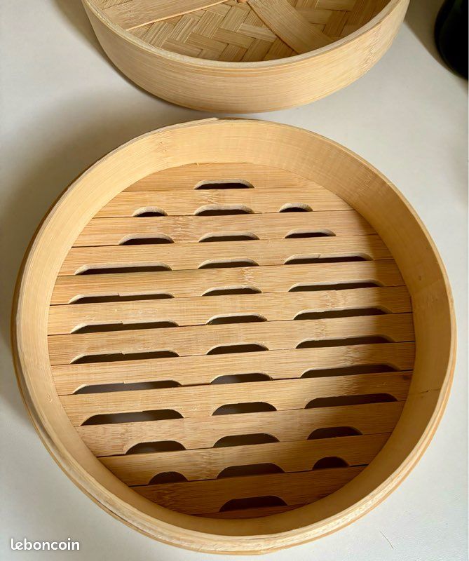 Panier à la vapeur en bambou (image 5)
