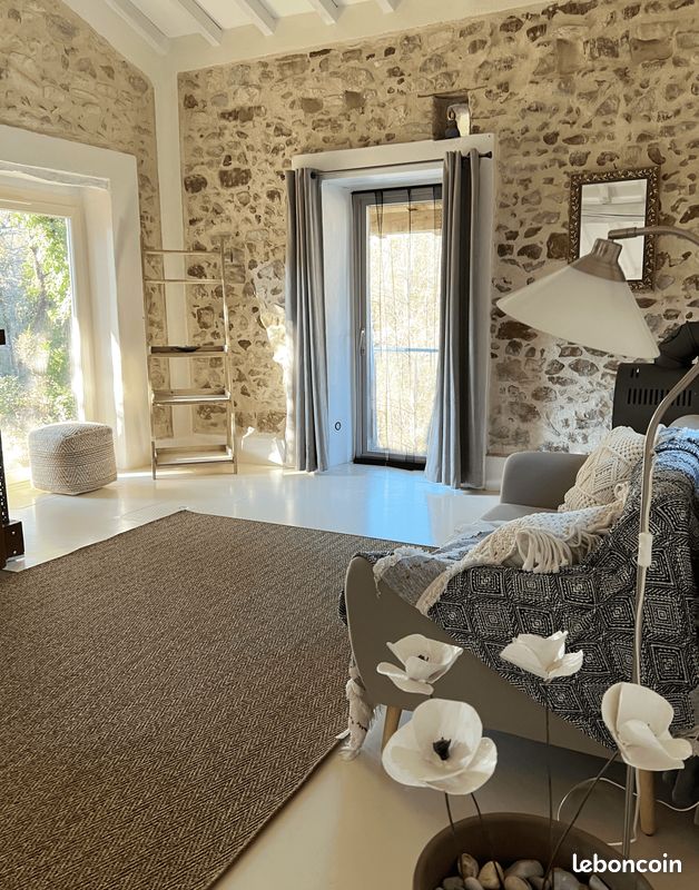 Gîte 3 personnes avec piscine en bordure des Cévennes (image 7)