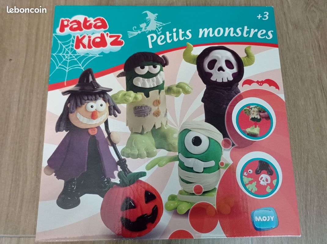 Kit "petits monstres" en pâte a modeler MOJY (image 1)