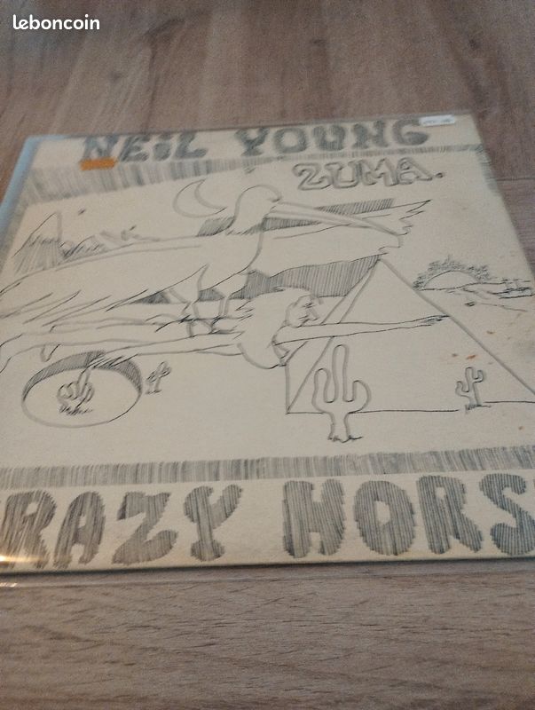 Vinyle Neil young crazy horse Zuma (image 1)