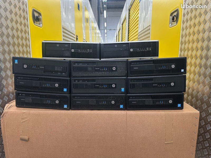HP 110-405nf Unité centrale Noir (Intel Pentium, 4 Go de RAM, Disque