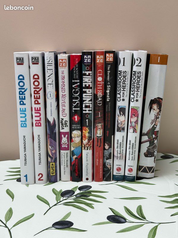 🇫🇷 Mangas à petit prix – Blue Period, Fire Punch, Shaman King, Classroom for Heroes (image 1)