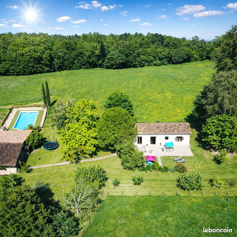 ☀️Gîte Nature : Piscine-Clim-Jeux-Chevaux (image 4)