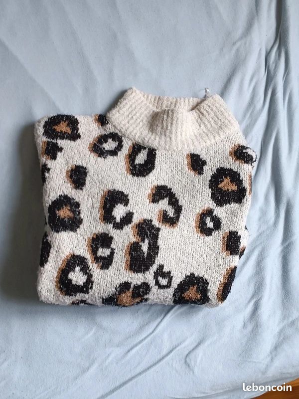 Pull motif léopard Pimkie (image 1)