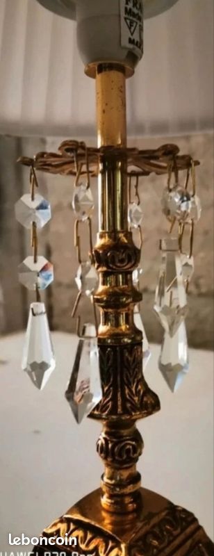 Lampe de chevet, de table avec pampilles. Maisons du Monde (image 4)