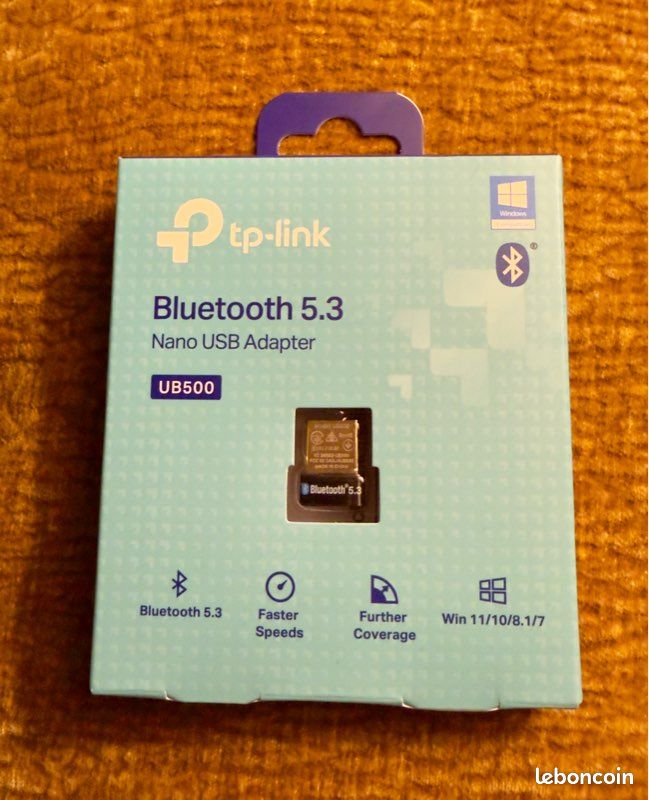 Ptp-tink Bluetooth 5.3 Nano USB Adapter UB500 neuf (image 1)