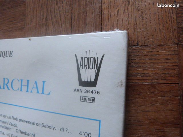 Claude Marchal " l'Art de la Musique Mécanique volume 3 , Vinyle Lp 33 Tours (image 5)