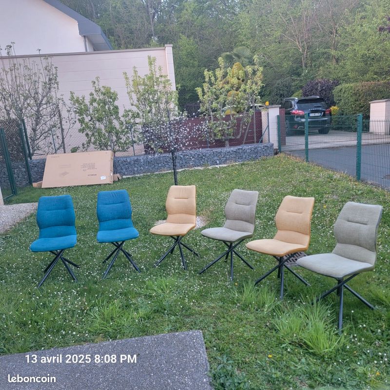 Lot de 6 chaises (image 1)