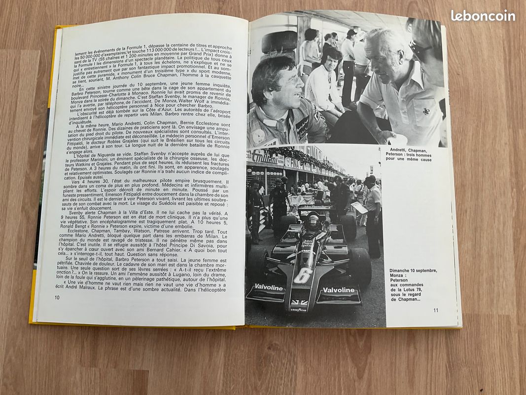 Le livre d'or de la formule 1 de Renaud de Laborderie