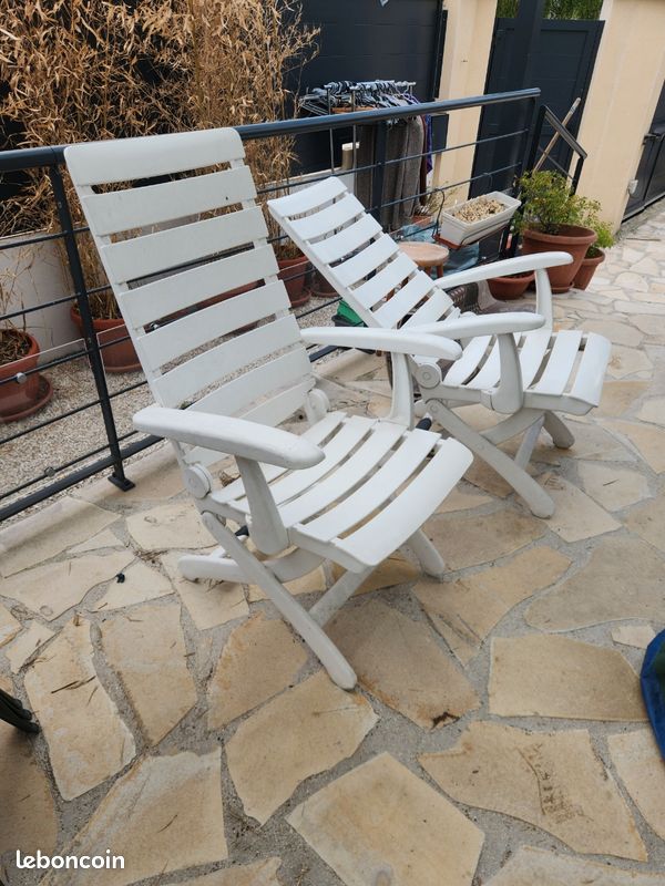 Duo fauteuils de jardin inclinables Kettler Tiffany Ameublement