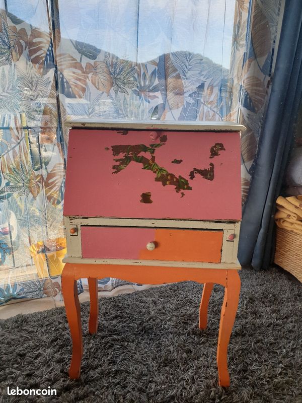 Bureau secrétaire en bois (image 2)