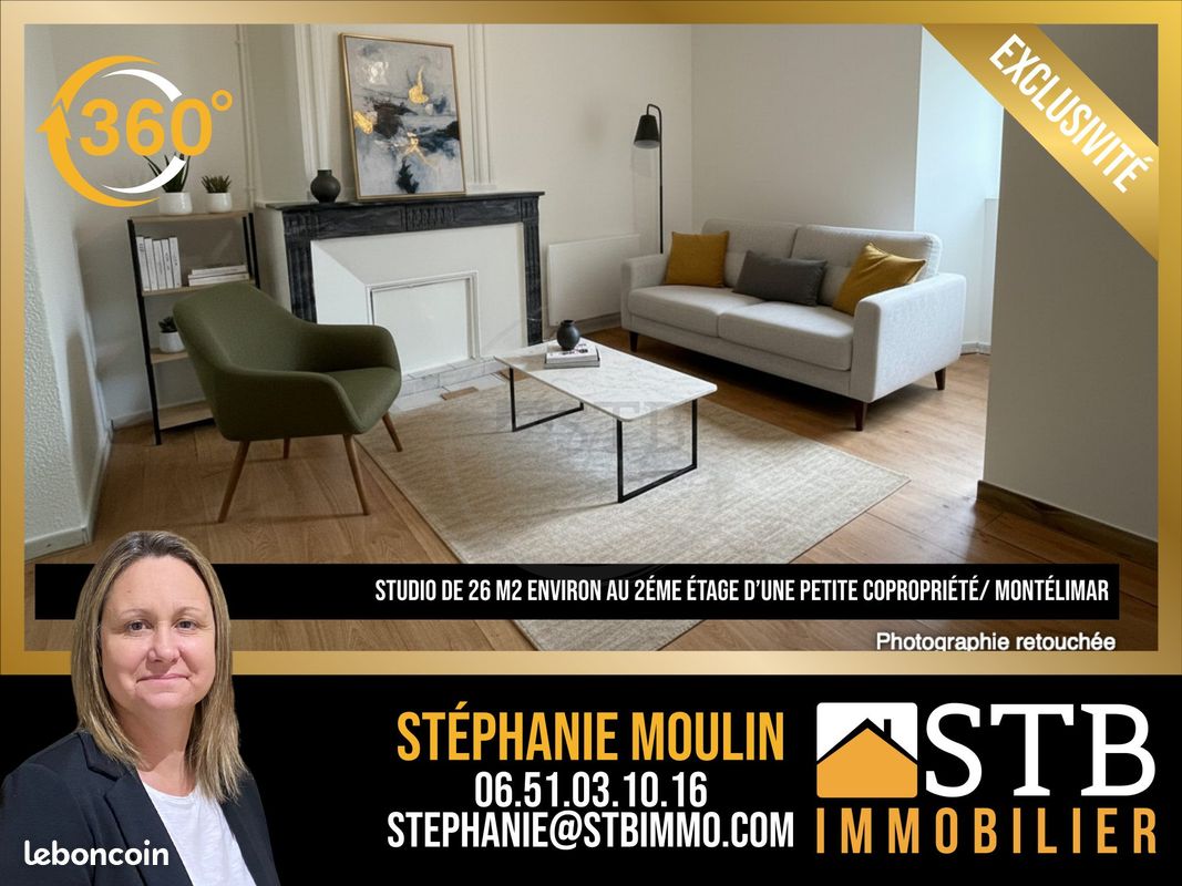 Appartement 1 pièce 26 m² · à Montélimar · 26 m² · 45 000 €