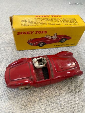 Dinky toys-Maserati sport 2000, neuf en boite ref 22A, Vente aux enchères : Jouets - Trains - Poupées - Automates Dinky toys-Maserati sport 2000, neuf en boite ref 22A, Vente aux enchères : Jouets - Trains - Poupées - Automates