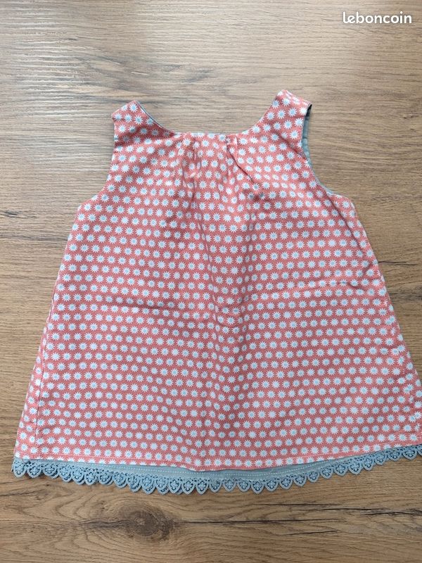 Lot vêtements été bébé fille 12 mois (Petit Bateau, Sergent Major, Absorba, Cyrillus, Du Pareil Au Même....) (image 15)