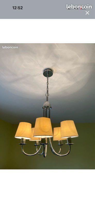 Lustre suspension 5 ampoules (image 1)