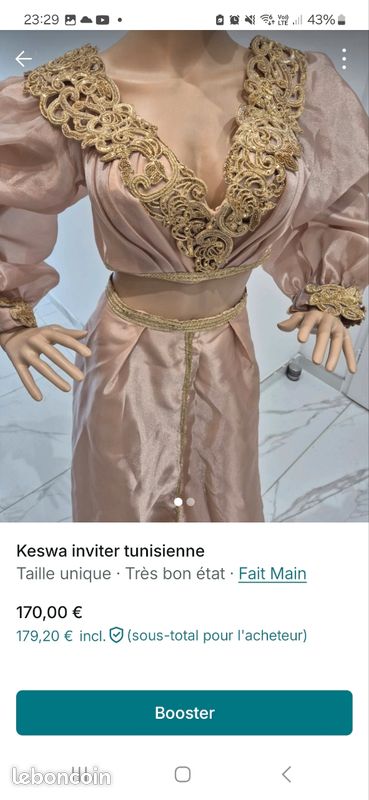 Robes inviter keswa tunisienne Vêtements