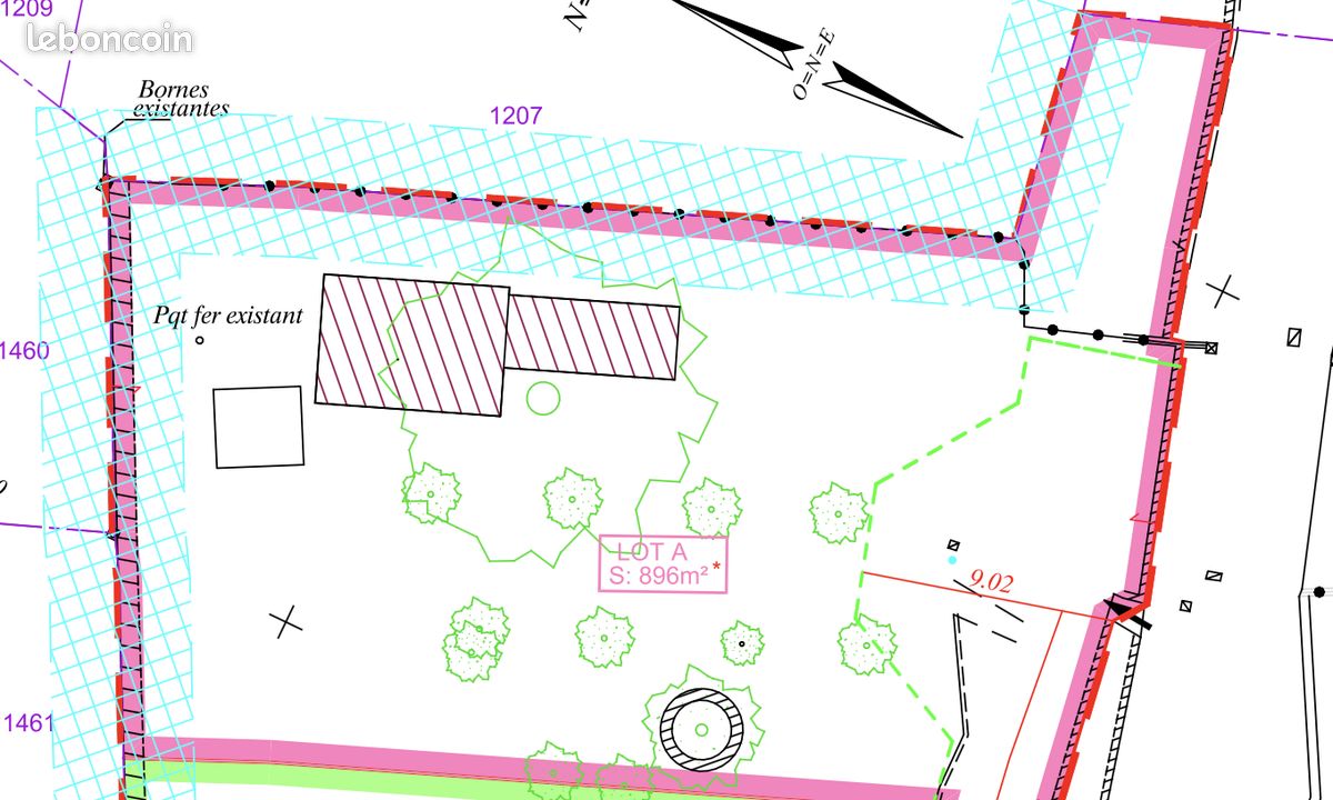 Terrain 896 m² · à Flassans-sur-Issole · 896 m² · 129 000 €