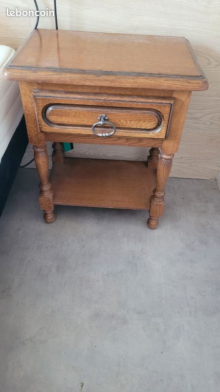2 tables de chevet chene (image 1)