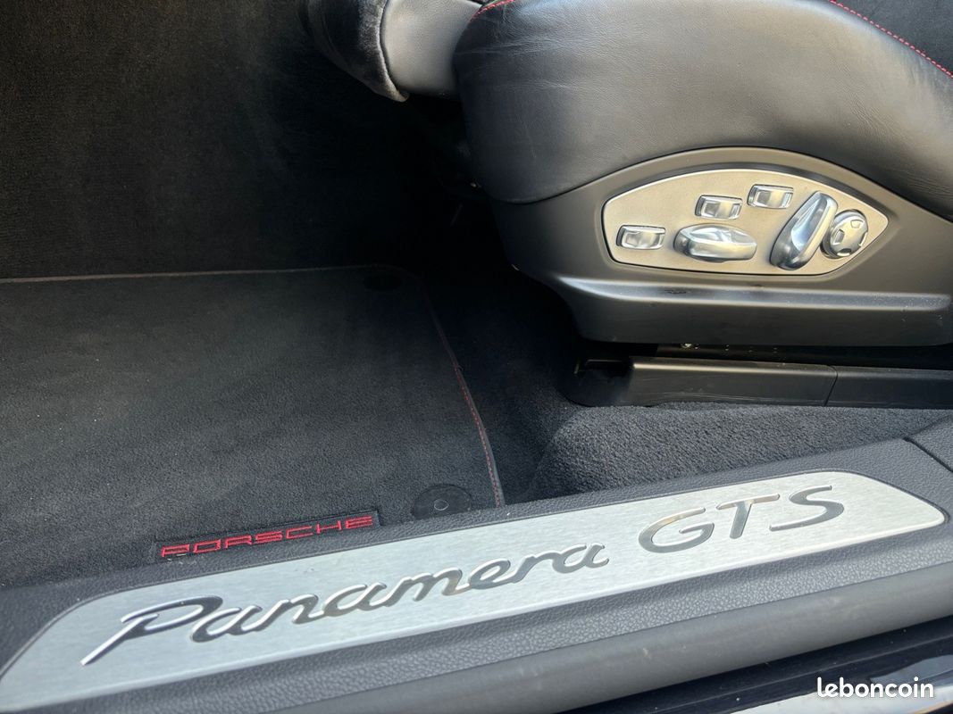 Porsche panamera gts v8 4.8 440 pdk garantie porsche approved possible/pack chrono/pack carbone/sport design/toit ouvrant (image 16)