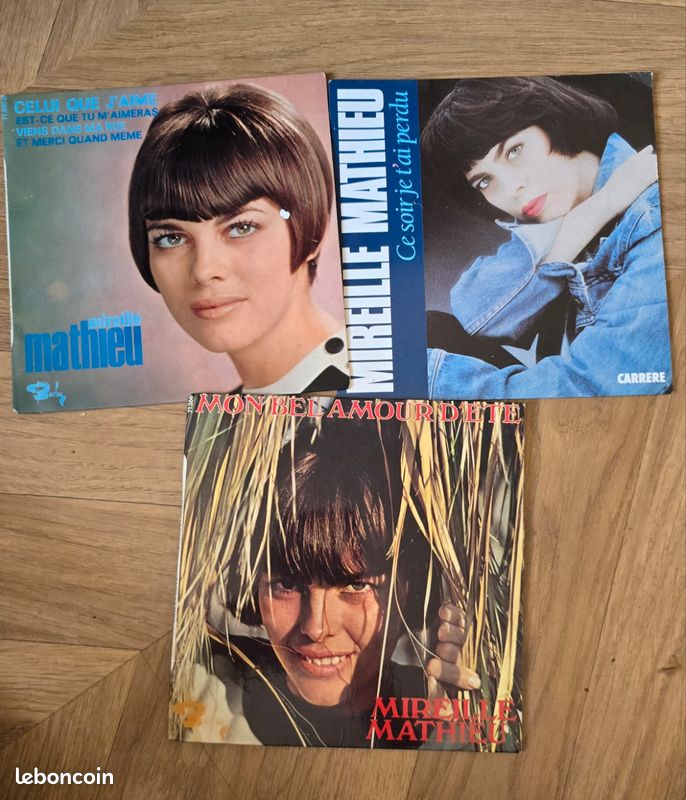 Lot de vinyles 45 tours – Collection vintage (image 1)