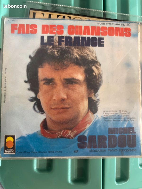 Vinyles Michel sardou 45T (image 5)