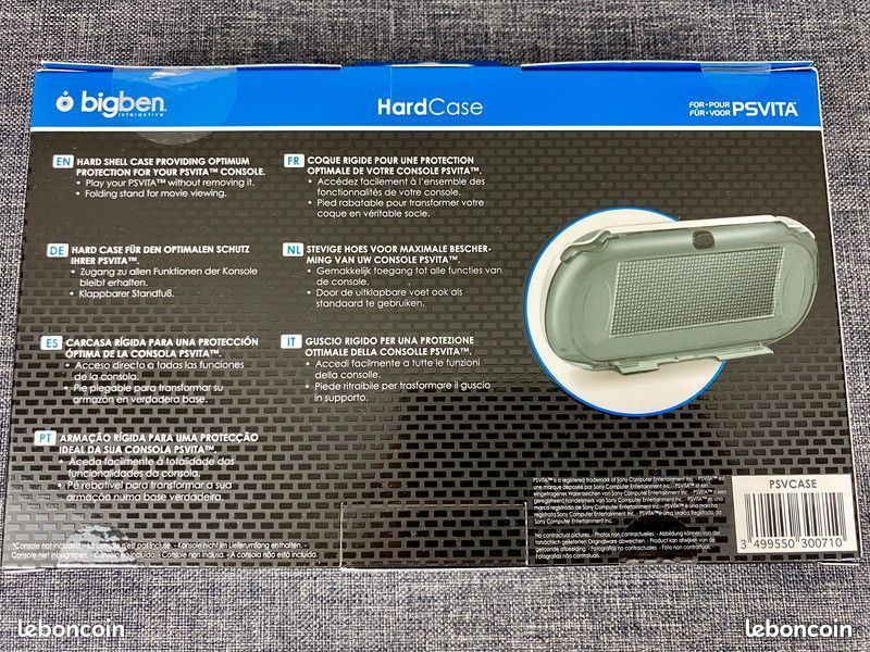 BigBen éclair boîte de Coque de protection arrière rigide de protection pour Sony PS Vita PSV PSVITA Console
