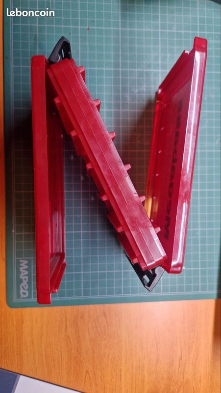 Boîte à Leurres Megabass Plano – Vintage, état Propre, Plastique Dur
