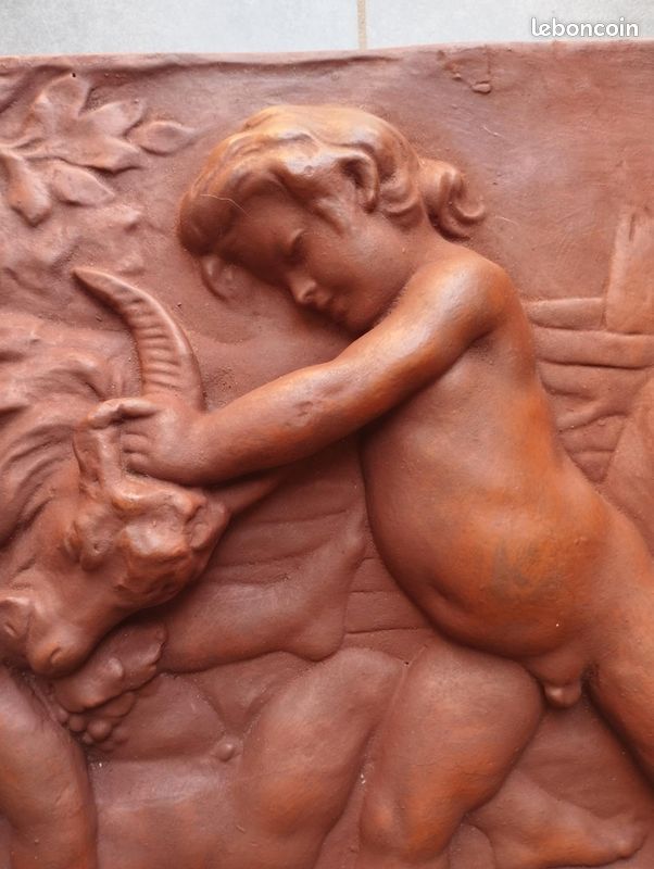 Très grande et lourde pièce décorative - bas relief (image 6)