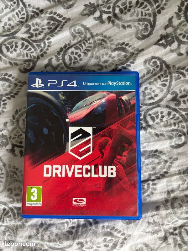 Jeux ps4 Drive club (image 1)