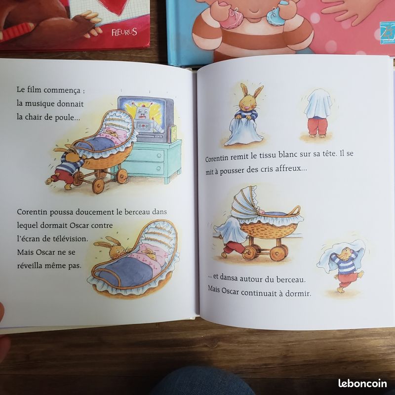 5 ouvrages littérature de jeunesse thème famille, fêtes des mères/pères, arrivée petit frère/soeur (image 7)