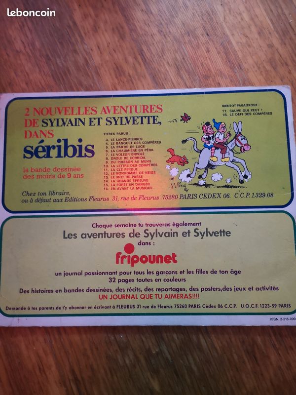 Sylvain et sylvette n 72 seribis (image 2)