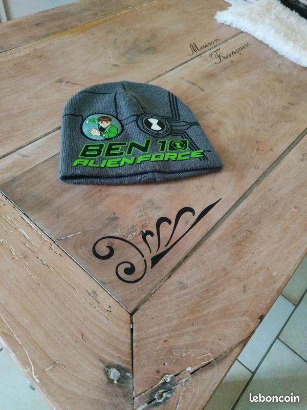 Bonnet Ben 10 Alien Force - Taille 52 (2/3 Ans) - Bleu - Neuf Avec étiquette