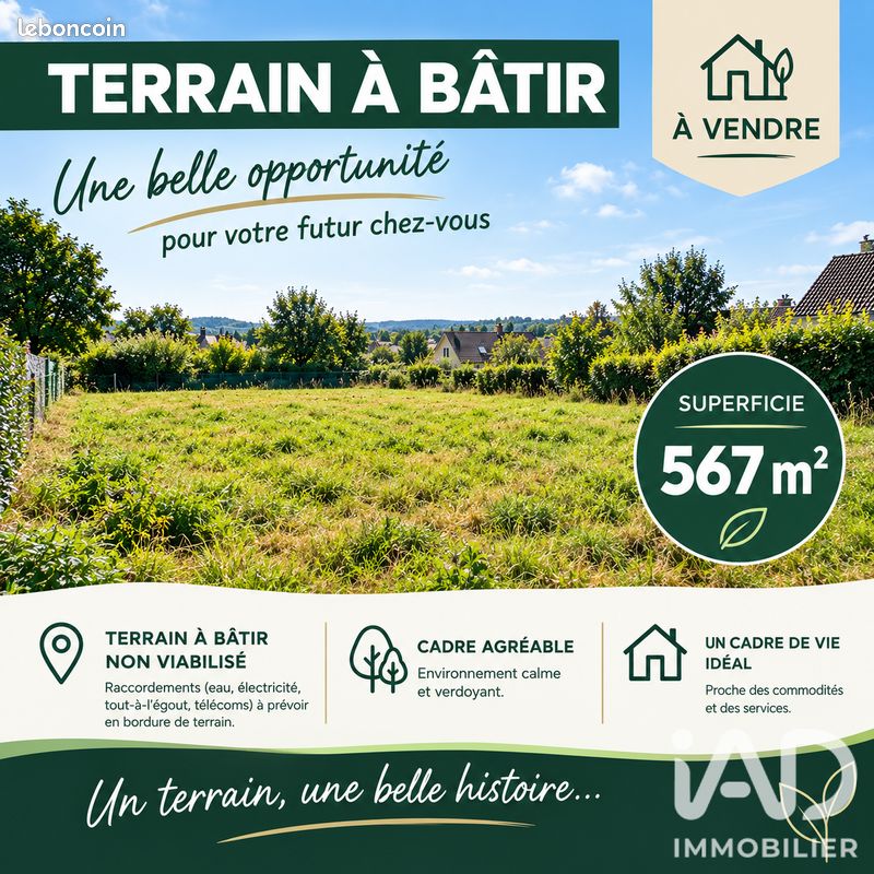 Terrain 567 m² · à Le Thou · 567 m² · 115 000 €