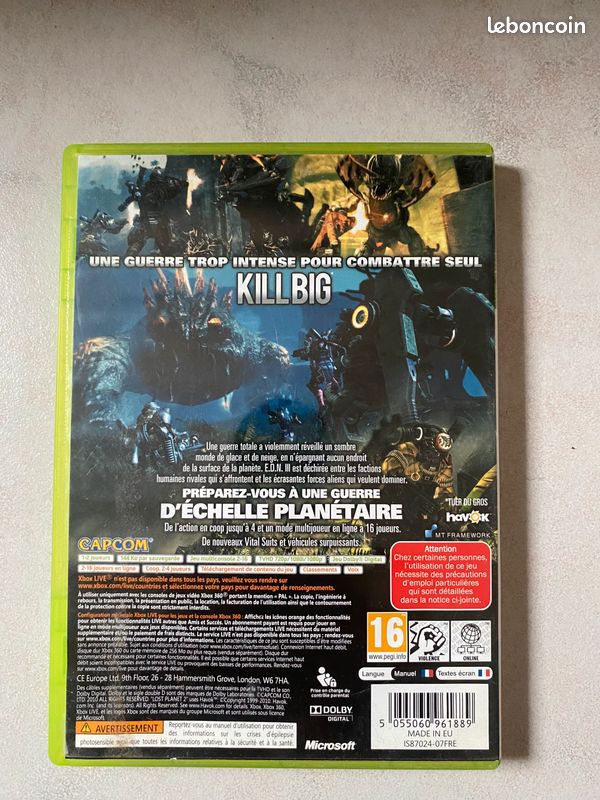 Harry Potter Et Les Reliques De La Mort Partie 2 - Xbox 360 - PAL FR - Sans Notice