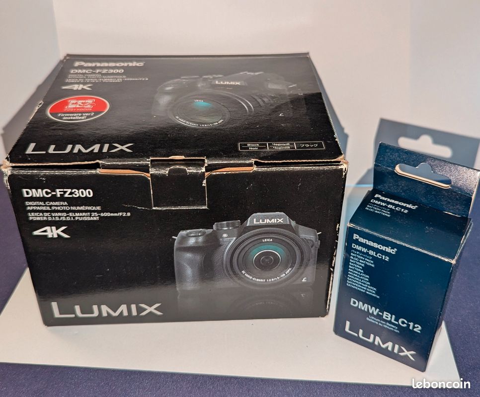Panasonic Lumix DMC-FZ300 avec accessoires Photo, audio vidéo