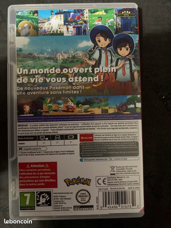 Pokémon écarlate switch (image 3)