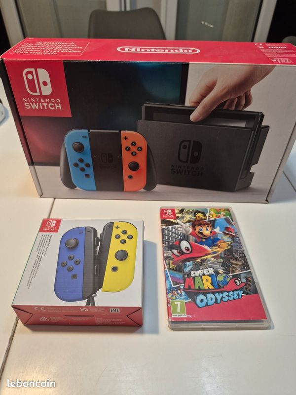 Nintendo Switch + Super Mario Odyssey (image 1)