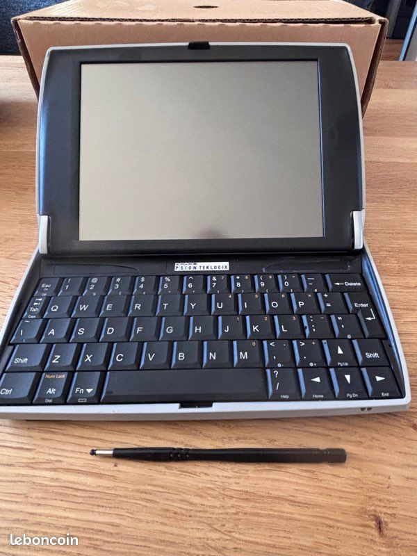 Psion Teklogix NETBOOK PRO – Windows CE – Rare ordinateur de collection – Guide + stylet (image 3)