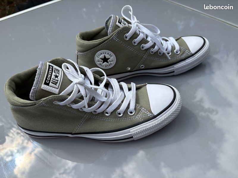 Baskets neuves Converse all star Chuck Taylor Madison taille 41 EUR 7,5 UK 9,5 US vert kaki (image 1)