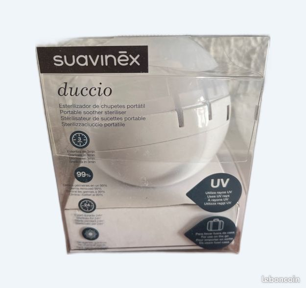 Stérilisateur de sucettes portable - Suavinex (image 1)