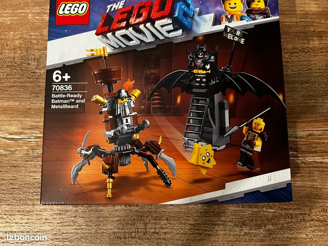 Lego The Lego Movie 70836 Battle-ready Batman and Metalbeard