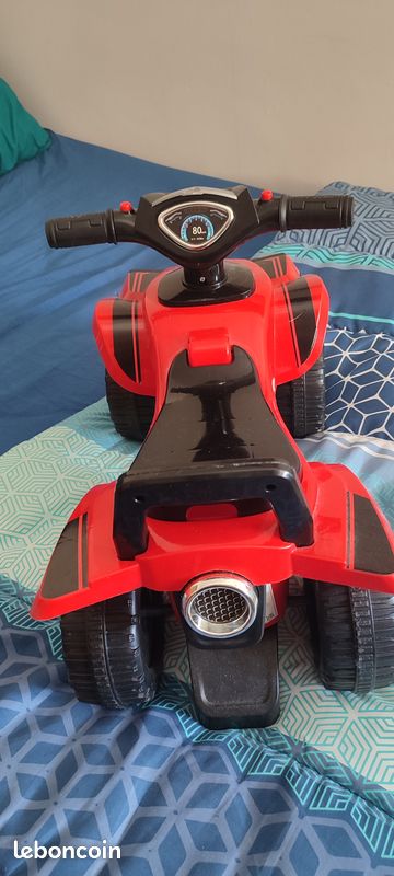 Homcom Porteur Quad Porteur Enfants Quad Tout Terrain HOMCOM Rose