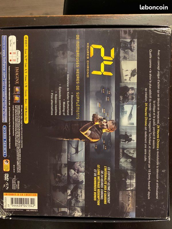 Coffret dvd 24 h chrono 8 saisons (image 3)
