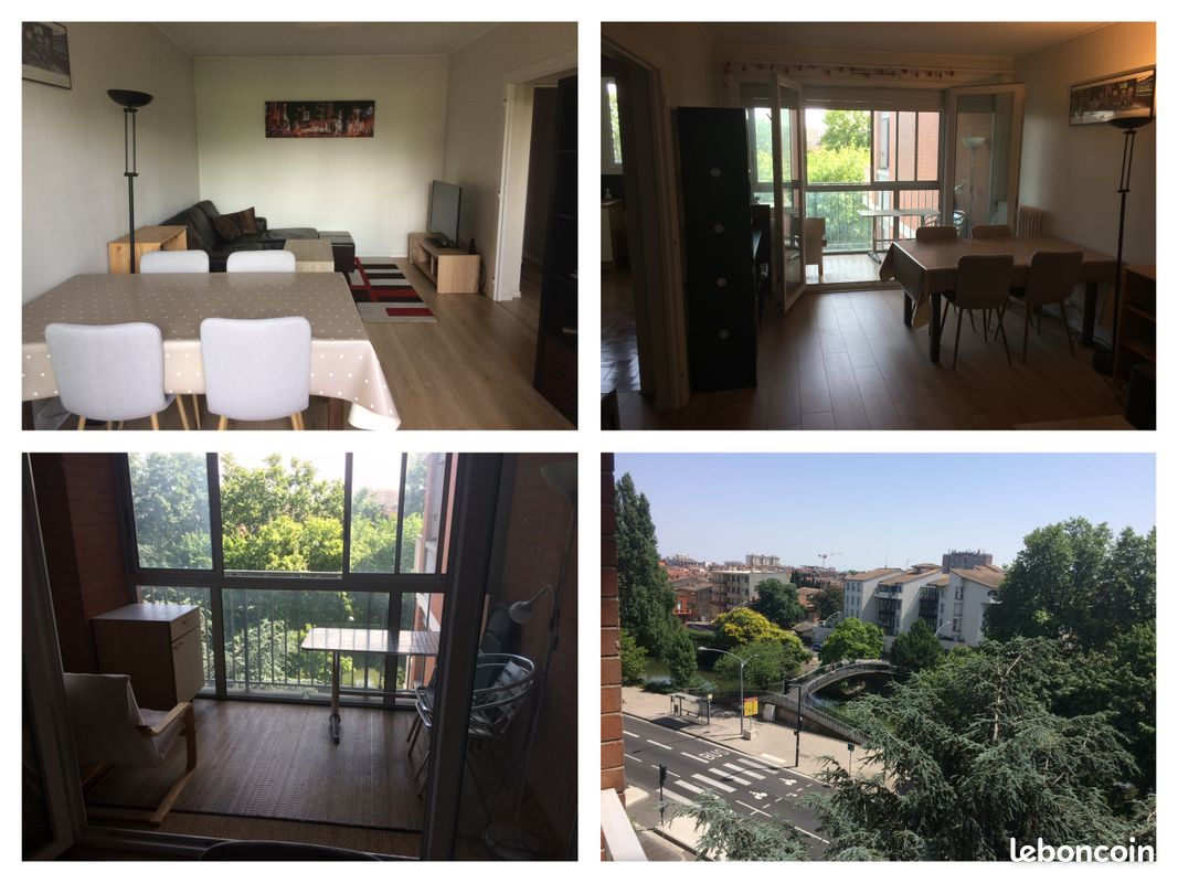 Appartement 2 pièces 55 m² · à Toulouse · 55 m² · 825 €