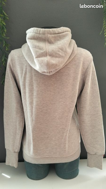Superdry Pull à demi-zip Slouchy Cable Orange | Dressinn