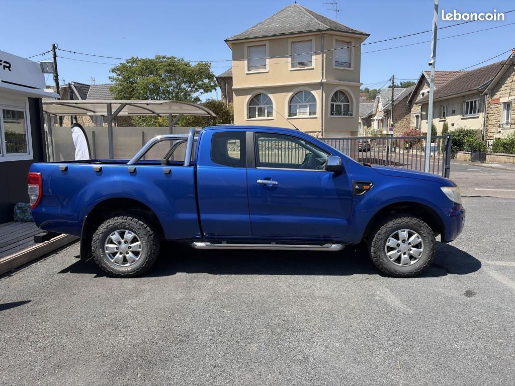 FORD RANGER 2.2 TDCi 150 cv SUPER CABINE XLT Sport / Attelage + moteur 35000 km (facture ford) (image 8)